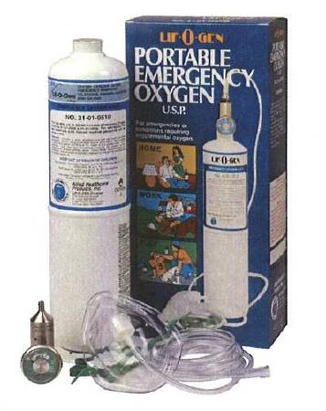 Picture of Lif-O-Gen® Disposable Emergency Oxygen Kit (Filled)31-01-0500
