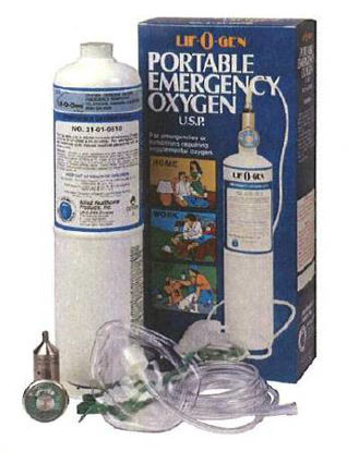 Picture of Lif-O-Gen® Disposable Emergency Oxygen Kit (Filled)31-01-0500