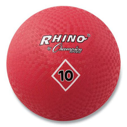 Picture of Playground Ball, 10" Diameter, RedCSI-PG10