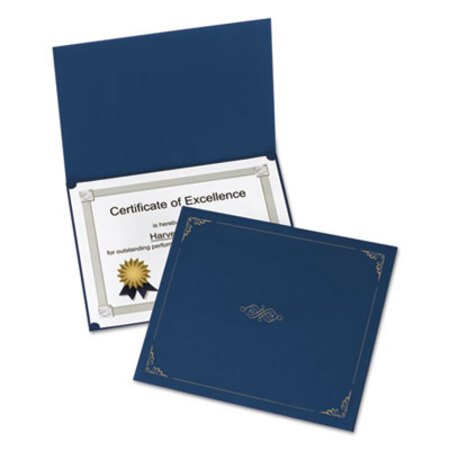 Picture of Certificate Holder, 11 1/4 x 8 3/4, Dark Blue, 5/PackOXF-29900235BGD