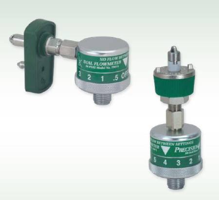 Picture of Precision Medical® Oxygen Flowmeter Dial 0 - 25 LPM Ohmeda Adapter7MFA1105