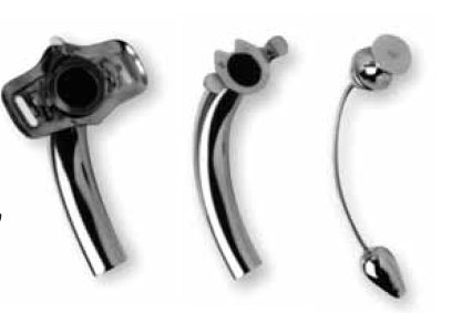 Picture of Tracheostomy Tube Jackson Original Regular Size 6 Uncuffed1034316