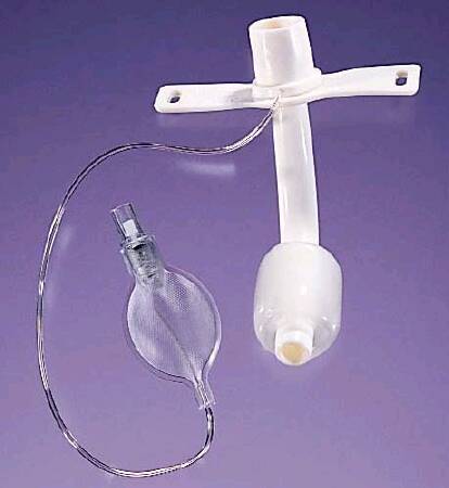 Picture of Tracheostomy Tube Shiley™ Single-Cannula Size 5 Cuffed5SCT