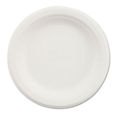 Picture of Paper Dinnerware, Plate, 6" dia, White, 125/PackHUH-21225PK