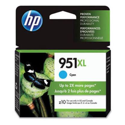 Picture of HP 951XL, (CN046AN) High-Yield Cyan Original Ink CartridgeHEW-CN046AN