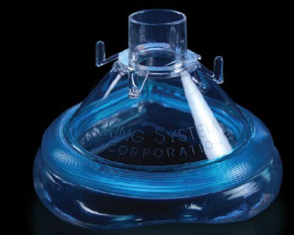 Picture of Anesthesia Mask Ambu® King Elongated Style Infant Size 2 Hook Ring1022