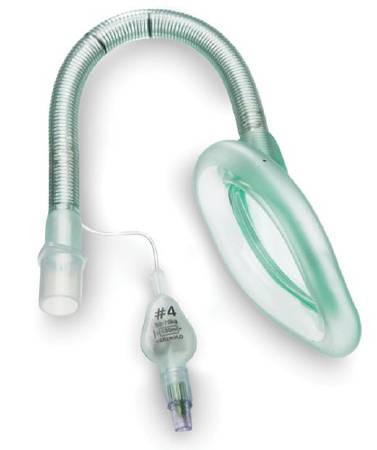 Picture of AuraFlex™ Laryngeal Mask Adult User Size 4 Yellow PVC / Silicone / Stainless Steel Sterile Disposable327400000U