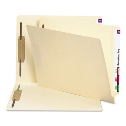 Picture of Manila End Tab 2-Fastener Folders with Reinforced Tabs, 0.75" Expansion, Straight Tab, Letter Size, 11 pt. Manila, 250/BoxSMD-34125