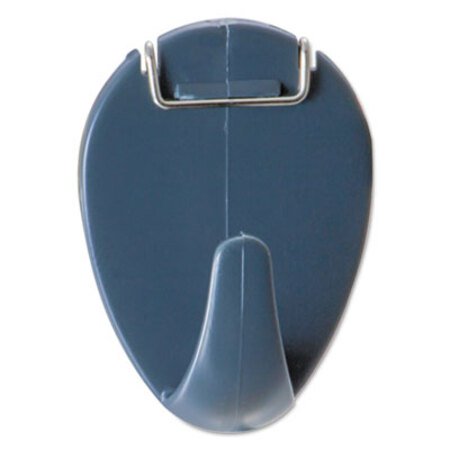 Picture of Deluxe Recycled Cubicle Hooks, 40 Sheets, Charcoal, 5/PackUNV-08222