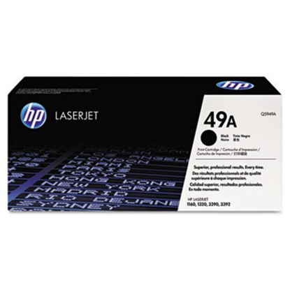 Picture of HP 49A, (Q5949A) Black Original LaserJet Toner CartridgeHEW-Q5949A