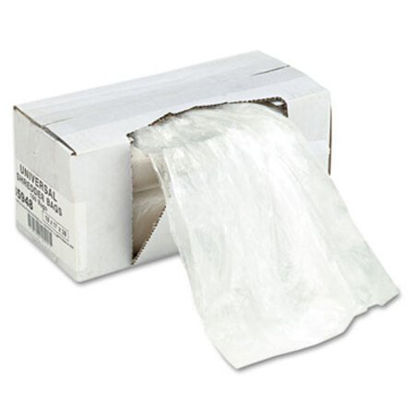 Picture of High-Density Shredder Bags, 25-33 gal Capacity, 100/BoxUNV-35948