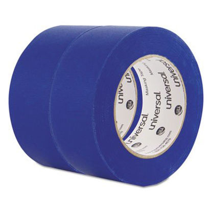 Picture of Premium Blue Masking Tape with UV Resistance, 3" Core, 48 mm x 54.8 m, Blue, 2/PackUNV-PT14049