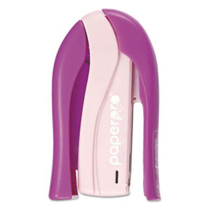 Picture of Spring-Powered Handheld Compact Stapler, 15-Sheet Capacity, PurpleACI-1454