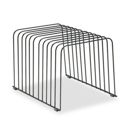 Picture of Wire Desktop Organizer, 11 Sections, Letter to Legal Size Files, 9" x 11.38" x 8", BlackFEL-72112