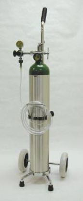 Picture of Mada Medical Oxygen Kit on Cart (Filled) Size E Aluminum1630
