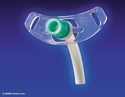 Picture of Tracheostomy Tube Portex® D.I.C.® Standard Size 9 Uncuffed502090