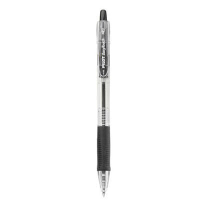 Picture of EasyTouch Ballpoint Pen, Retractable, Medium 1 mm, Black Ink, Clear Barrel, DozenPIL-32220