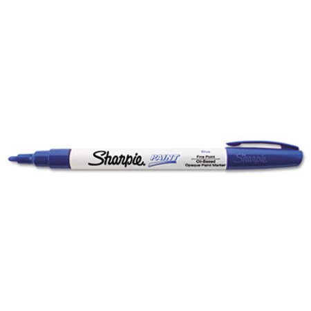 Picture of Permanent Paint Marker, Fine Bullet Tip, BlueSAN-35536