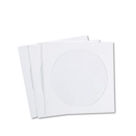 Picture of CD/DVD Sleeves, Moisture-Resistant TYVEK Material, 100/BoxQUA-R7050