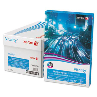 Picture of Vitality Multipurpose Print Paper, 92 Bright, 20 lb, 11 x 17, White, 500/ReamXER-3R03761