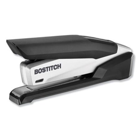 Picture of InPower Spring-Powered Premium Desktop Stapler, 28-Sheet Capacity, Black/SilverACI-1110