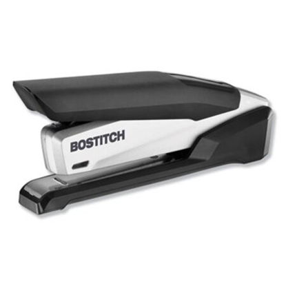 Picture of InPower Spring-Powered Premium Desktop Stapler, 28-Sheet Capacity, Black/SilverACI-1110
