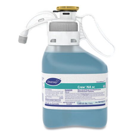 Picture of Crew Non-Acid Bowl and Bathroom Disinfectant Cleaner, Floral, 47.3 oz, 2/CartonDVO-5019237