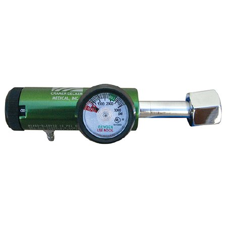 Picture of Oxygen Regulator Adjustable 0 - 15 LPM Barb Outlet CGA-540AREG5415