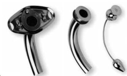 Picture of Tracheostomy Tube Jackson Improved Regular Size 6 Uncuffed1034916