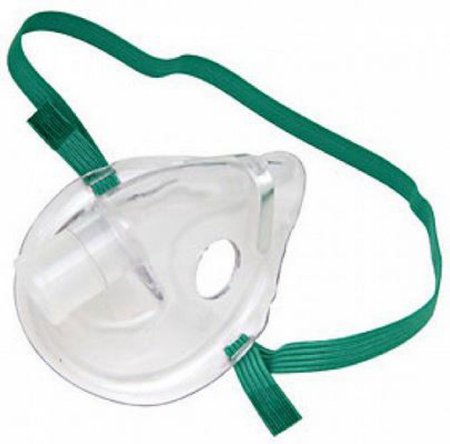 Picture of Aerosol Mask Elongated Style Pediatric Adjustable Head Strap9921