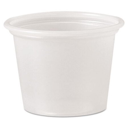 Picture of Polystyrene Portion Cups, 1 oz, Translucent, 2,500/CartonDCC-P100N