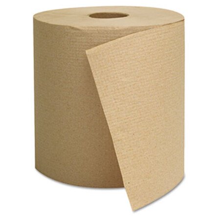 Picture of Hardwound Towels, Brown, 1-Ply, Brown, 800ft, 6 Rolls/CartonGEN-1825