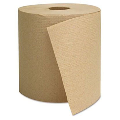 Picture of Hardwound Towels, Brown, 1-Ply, Brown, 800ft, 6 Rolls/CartonGEN-1825