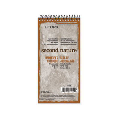 Picture of Second Nature Recycled Notebooks, Gregg Rule, 4 x 8, White, 70 SheetsTOP-74130