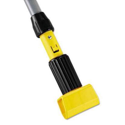 Picture of Gripper Fiberglass Mop Handle, 1 dia x 54, Black/YellowRCP-H245