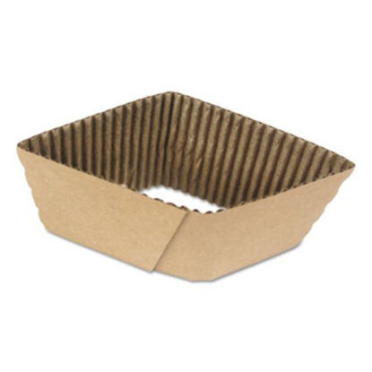 Picture of Cup Sleeves, Fits 10 oz to 20 oz Hot Cups, Kraft, 1,200/CartonBWK-1020SLEEVE