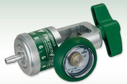 Picture of Easy Dial Reg Oxygen Regulator Adjustable 0 - 15 LPM 90° Barb Outlet CGA-870168715DSR