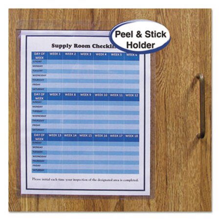 Picture of Self-Adhesive Shop Ticket Holders, Super Heavy, 50 Sheets, 9 x 12, 50/BoxCLI-70912