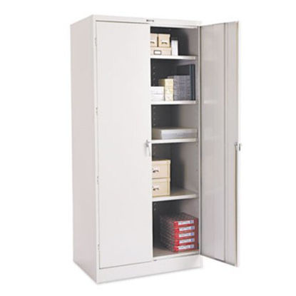 Picture of 78" High Deluxe Cabinet, 36w x 24d x 78h, Light GrayTNN-2470LGY