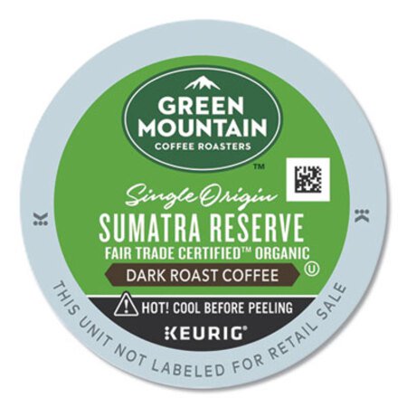 Picture of Fair Trade Organic Sumatran Extra Bold Coffee K-Cups, 24/BoxGMT-4060