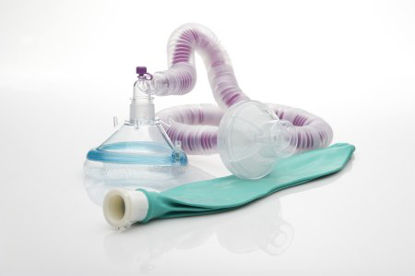 Picture of Anesthesia Breathing Circuit Expandable Tube 108 Inch Tube Dual Limb Pediatric 1 Liter Bag Single Patient UseB1714XXX