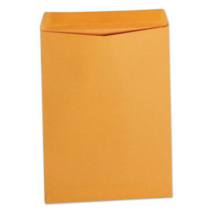 Picture of Catalog Envelope, #10 1/2, Square Flap, Gummed Closure, 9 x 12, Brown Kraft, 250/BoxUNV-41165