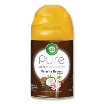 Picture of Freshmatic Life Scents Ultra Refill, Paradise Retreat, 5.89 oz Aerosol Spray, 6/CartonRAC-91099
