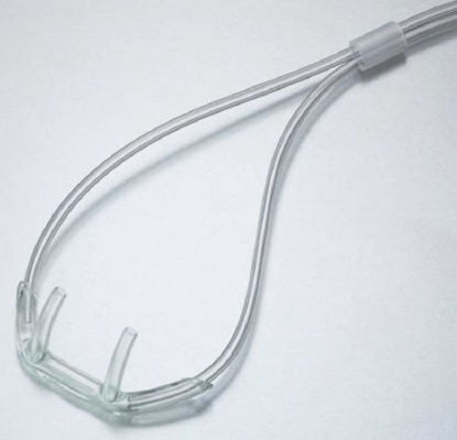 Picture of ETCO2/O2 Nasal Cannula with Interface With Oxygen Delivery Philips Respironics LoFlo Adult Curved Prong / NonFlared Tip3468ADU-00