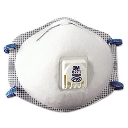 Picture of Particulate Respirator 8271, P95, 10/BoxMMM-8271