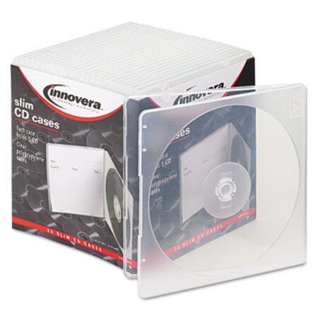 Picture of Slim CD Case, Clear, 25/PackIVR-81900
