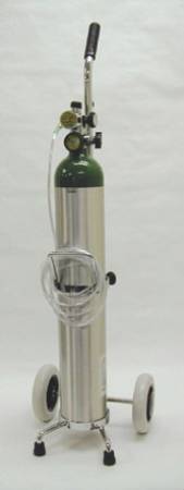 Picture of Mada Medical Oxygen Kit on Cart (Filled) Size E Aluminum1630M