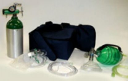 Picture of First-In Oxygen Resuscitator Kit (Empty) Size M9 Aluminum1411E