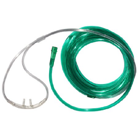 Picture of ETCO2 Nasal Sampling Cannula with O2 Delivery High Flow Delivery Adult Curved Prong / NonFlared TipRES1115SHF