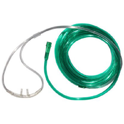 Picture of ETCO2 Nasal Sampling Cannula with O2 Delivery High Flow Delivery Adult Curved Prong / NonFlared TipRES1115SHF